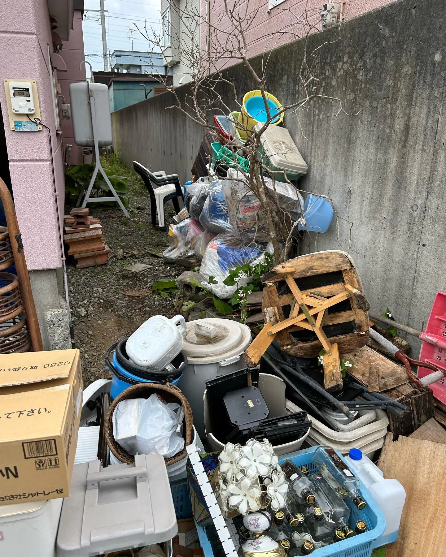 北広島市　戸建て空き家　残置物・遺品整理3日目最終日❗️